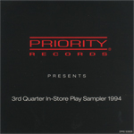 Priority Records presents 3rd Quarter In-Store Play Sampler 1994