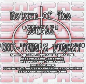 Snypaz "Return Of The Snypaz"